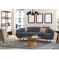 thumbnail image 2 of Coffee Table With Tempered Glass And Gold Legs, 2 of 3