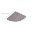 thumbnail image 3 of EGNMCR Bathroom Rugs, Rugs for Living Room Fan Shaped Bath Mat Non Slip Shower Floor Pad With Massage Texture Spanking Dry Waterproof For Bathroom Tub Security Plastics bathroom anti slip mats, 3 of 6