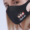 thumbnail image 4 of fastboy Christmas-Themed Cosplay Facial Mask Dustproof Elastic Ear Wearing Face Cover with Filter Type D, 4 of 6