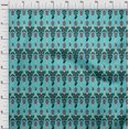 thumbnail image 3 of oneOone Polyester Lycra Fabric Stripe & Paisley Ikat Print Fabric By The Yard 56 Inch Wide, 3 of 4