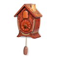 thumbnail image 4 of Mark Feldstein & Associates Horloge Coucou Murale de Table Style Chalet Traditionnel Cardinal Chantant, 4 of 5