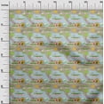 thumbnail image 3 of oneOone Georgette Viscose Dusty Gray Fabric Kids Animal Sewing Craft Projects Fabric Prints by Yard 42 Inch Wide, 3 of 4