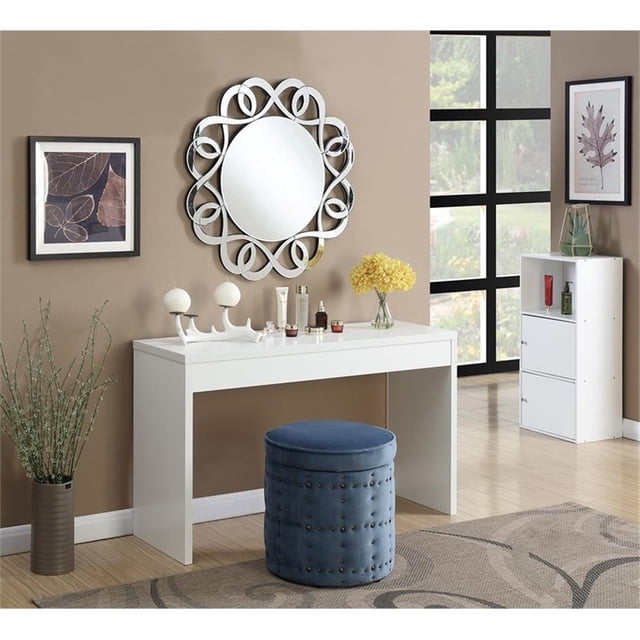 Convenience Concepts Northfield Console Murale en Fini Bois Blanc