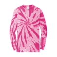 thumbnail image 1 of Gravity Threads Tie-Dye Long-Sleeve Shirt - Pink - Small, 1 of 1
