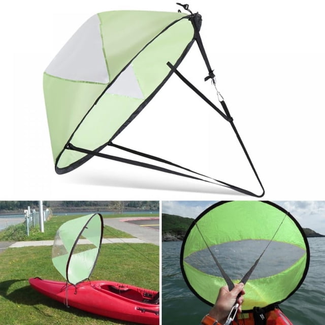 MesaSe Kayak Boat Wind Sail Sup Paddle Board Sailing Canoe Stroke Wind Paddle Foldable Durable Rowing Boats Wind With Clear Window Surfling