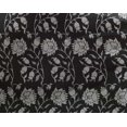 thumbnail image 4 of oneOone Georgette Viscose Fabric Leaves & Floral Block Decor Fabric Printed BTY 42 Inch Wide, 4 of 4