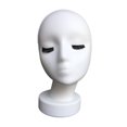 thumbnail image 4 of Bunblic Hat Display Rack Female Head Mannequin Display Model Manikin for Headwear Jewelry Glasses Hats Making Styling A, 4 of 8