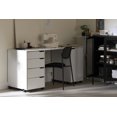 thumbnail image 3 of South Shore, Crea Sewing Craft Table on Wheels, Indoor Use, Pure White, 3 of 14
