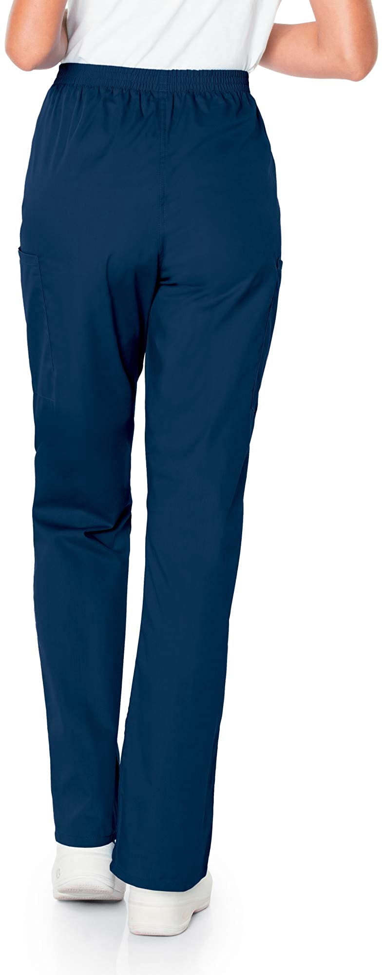 Landau Pantalon de Sarrau à 3 Poches pour Femmes Scrub Zone, Coupe Classique Décontractée, Jambe Droite