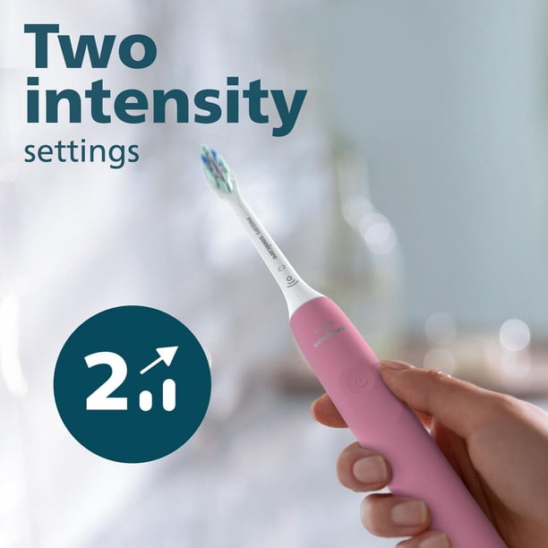 Philips Sonicare 4100 Rechargeable Electric Toothbrush, Deep Pink