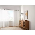 thumbnail image 1 of Bouclair Rideau Transparent Ivoire Kacha 52x96 Po (132x244 cm), 1 of 10