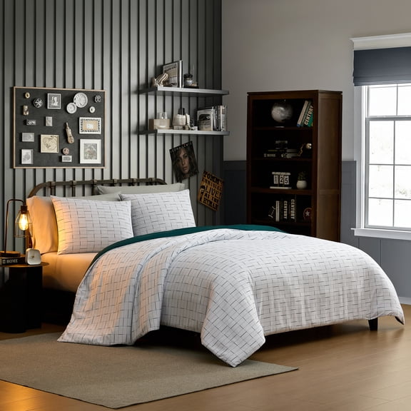 Mainstays Back to School, Printed 100% Cotton Duvet-in-a-Bag – 7 pieces