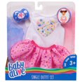 thumbnail image 1 of Habits Assortis de Baby Alive (T-shirt Blanc et Tutu Rose), 1 of 3