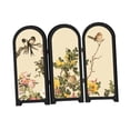 thumbnail image 4 of Siruishop Chinese Design Mini Screen Ornament 3 Panel Divider for Fireplace Countertop B, 4 of 8