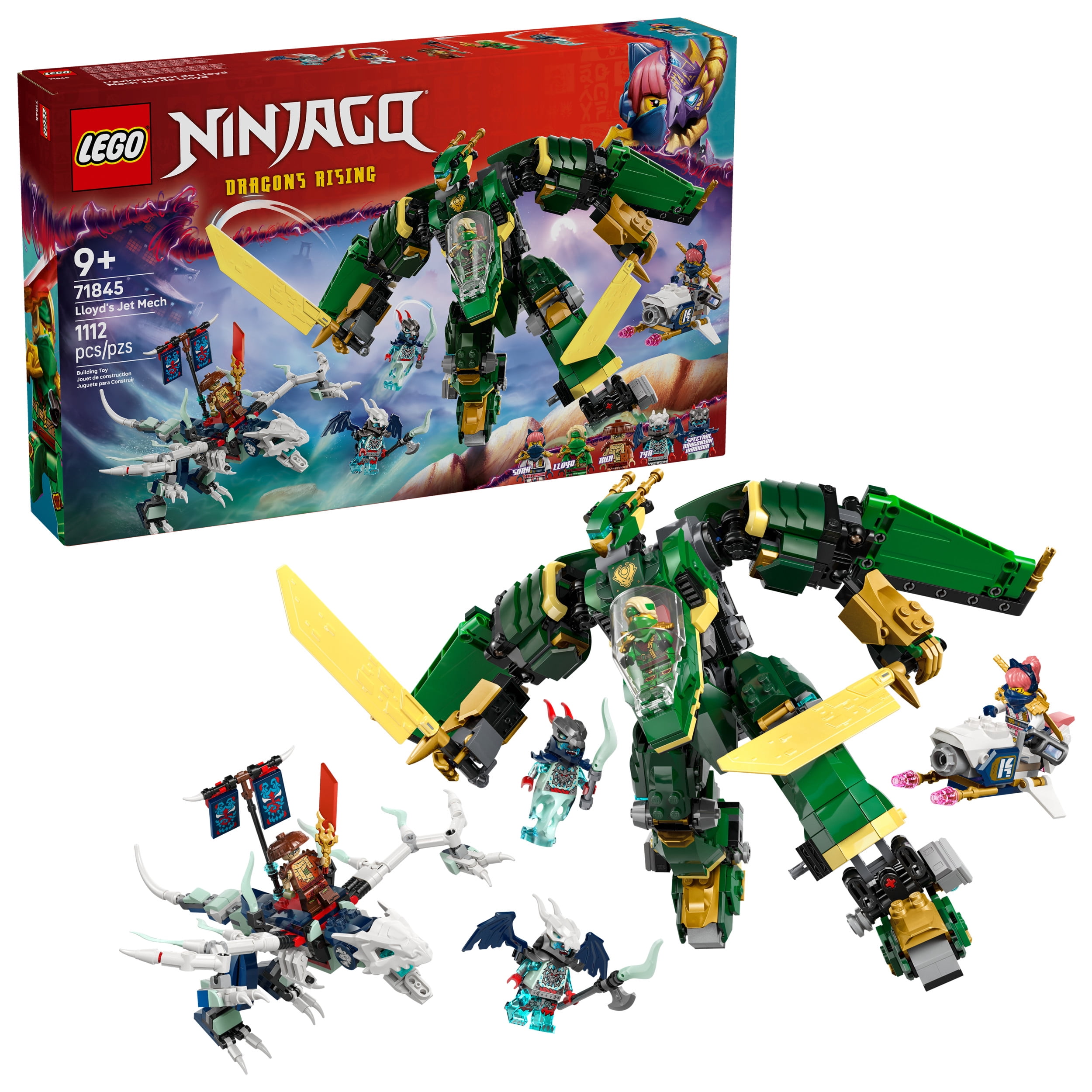 LEGO NINJAGO Lloyd's Jet Mech Building Toy - Model Building Kit