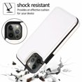 thumbnail image 2 of Merlin Leather Flip Wallet Case Card Holder Phone Back Cover for iPhone 12 Pro Max (White), 2 of 8