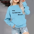 thumbnail image 2 of Hauts à Manches Longues pour Fillette Rabais Chemise pour Enfants T-Shirt Imprimé à Manches Longues T-Shirt Imprimé à Col Rond Hauts Courts Convenant aux Garçons et aux Filles de 1 à 12 Ans T-Shirts Chemise pour Bébé Bleu Pâle 7T, 2 of 4