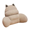 thumbnail image 2 of Coussin de Dossier pour Lit, Oreiller de Dossier, Oreiller de Repos pour Lit, Oreiller de Lecture Gris, 2 of 9