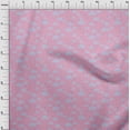 thumbnail image 3 of oneOone Polyester Lycra Fabric Raindrop & Clouds Nature Print Sewing Fabric BTY 56 Inch Wide, 3 of 4