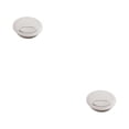 thumbnail image 3 of Decodeary Desk Hole Cover Waterproof Detachable Dustproof Office Table Cable Grommet 53mm Grey White 2Set, 3 of 6