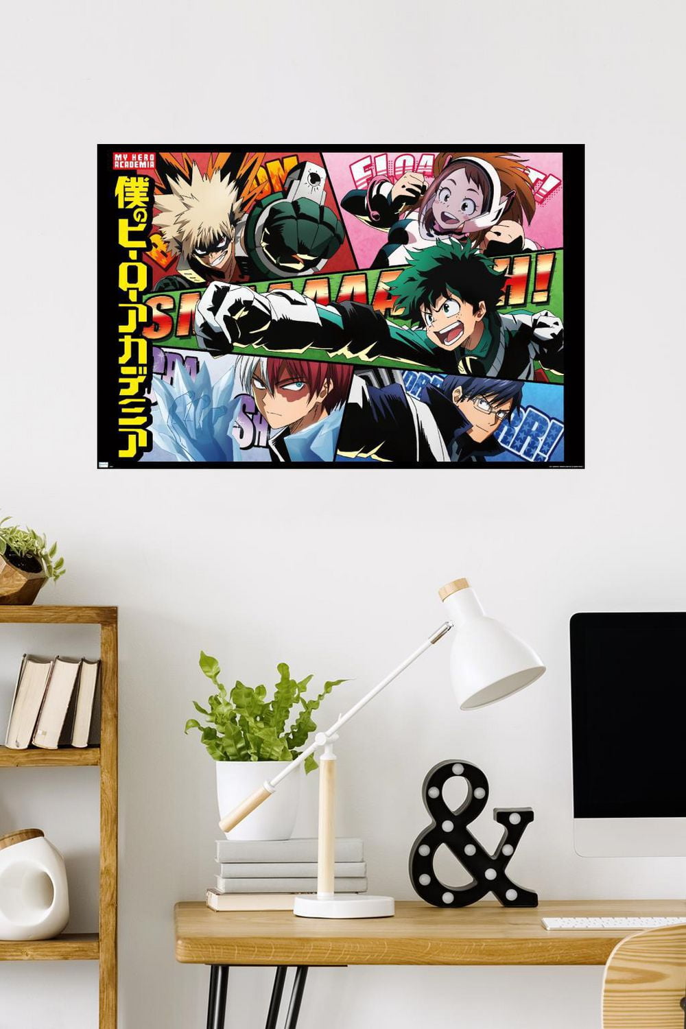 My Hero Academia: Season 1 - Group Artwork A-5 Wall Poster, 22.375" x 34"
