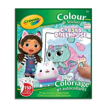 Coloriage et autocollants Crayola, Gabby et la maison magique