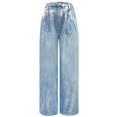 thumbnail image 4 of Spring And Autumn Straight Pants Washed Light Colored Loose Jeans Street Pants, 4 of 4