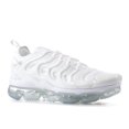 thumbnail image 1 of Nike - Men - Air Vapormax Plus 'Triple White' - 924453-100 - Size 9, 1 of 2