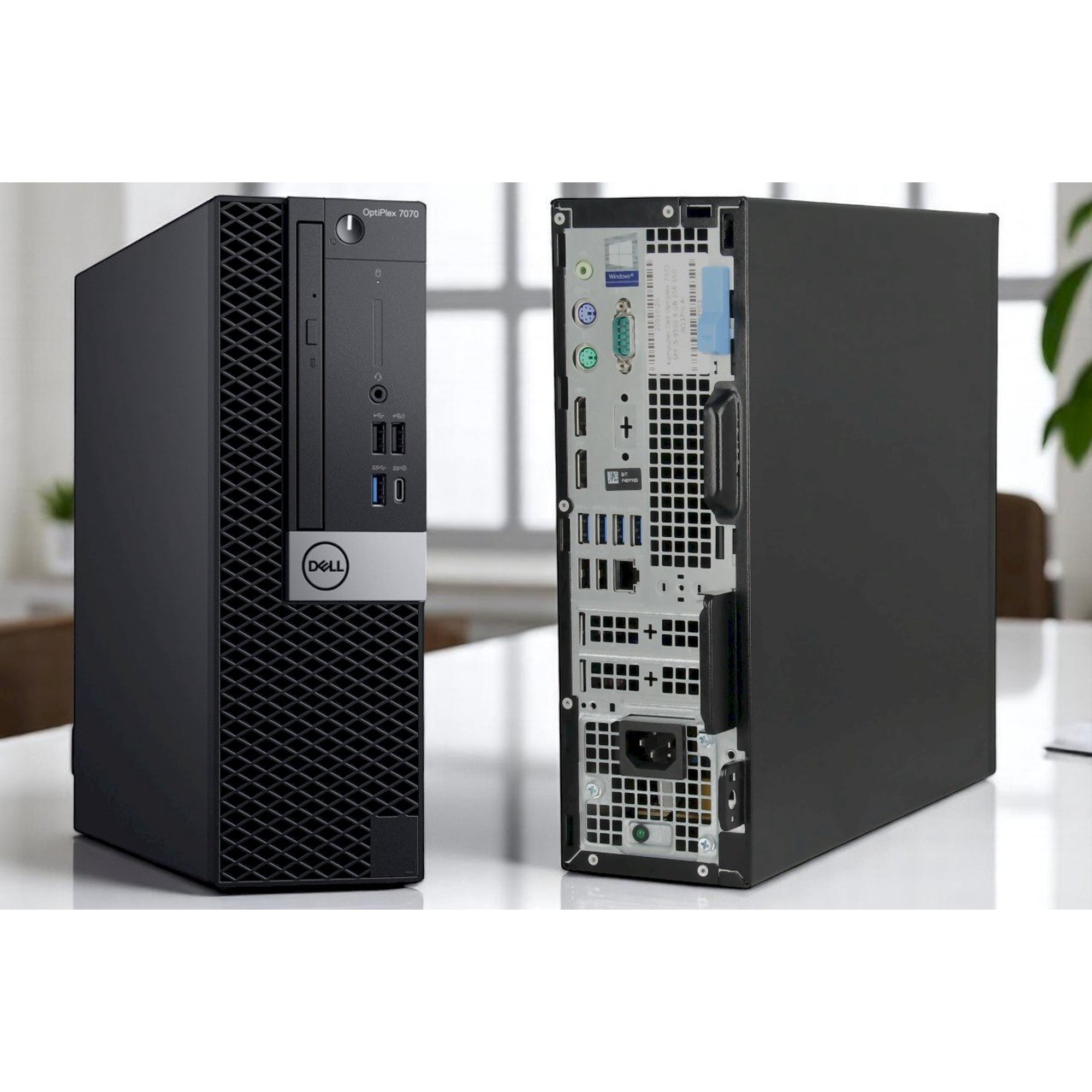 Refurbished (Good) Dell Optiplex 7070 SFF Desktop, Intel Core i5