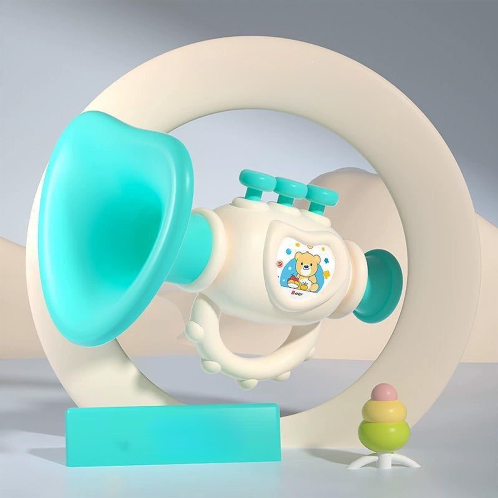 wycnly Clearance Small Horn Children's Microphone Can Play Music And Play Toy Musical Instruments