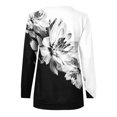 thumbnail image 4 of 2023 Chandail de Mode pour Femmes Rabais de 50 % Liquidation Hauts pour Femmes Automne Manches Longues Chandail Ample Chemise Chic Décontractée Chandails à Col Rond pour Dames, 4 of 5