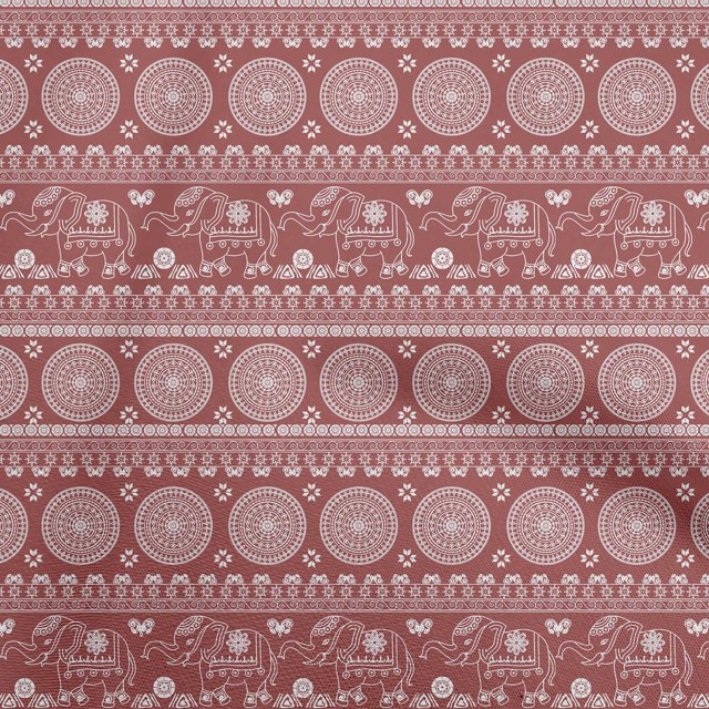 oneOone Velvet Red Fabric Block Dress Material Fabric Print Fabric By The Yard 58 Inch Wide-MY