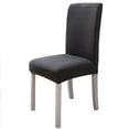 thumbnail image 3 of Daily Violete Solid Color Brushed High Elastic Chair Cover Soft And Comfortable Chair Seat Cover -proof And Dirt- Chair Slipcover Suitable For Dining Chair, 3 of 4