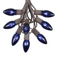thumbnail image 5 of Novelty Lights 25 Foot C9 Blue Twinkle Christmas String Light Set, 25 Bulbs, 5 of 5