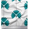 thumbnail image 1 of Soimoi Poly Georgette Fabric Artistic Floral Print Sewing Fabric Yard 42 Inch Wide, 1 of 3