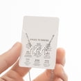 thumbnail image 2 of relayinert Versatile Stainless Steel Necklace With Number Pendant Trendy Fashion Accessory Exquisite Necklaces 444 Gold, 2 of 6