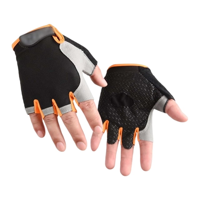 Kids Half Finger Sports Gloves for Outdoor Cycling Exercise Riding Biking Skating Climbing Lightweight Breathable Durable