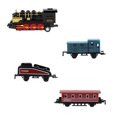 thumbnail image 2 of ToyKingdee Jouets de Train Petit Alliage Rétro Simulation Train à Vapeur à Rétrofriction Modèle de Locomotive Moulée sous Pression Cadeau de Fête d'Anniversaire Classe École Récompense Cadeaux, 2 of 6