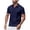 Navy, variant on asjyhkr Mens Summer Shirts Short Sleeve Fashion 2025 Golf Shirts Button Quick Drying Comfy Soft Athletic Tees