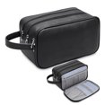 thumbnail image 1 of HOARBOEG Storage & Organization Toiletry Bag Travel Bag Water-resistant Makeup Cosmetic Bag Travel Organizer For Accessories Shampoo Full Sized Container Toiletries, 1 of 7