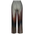 thumbnail image 4 of Mode Femmes Été Décontracté en Vrac Impression Pantalon Bandage Pantalon Long, 4 of 7