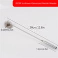 thumbnail image 2 of Wzzjkit Weed Puller Tool Gardening Rake Removal Manganese Steel Small Size Hand Holding Loosening Digging Planting Vegetable Flower Hoe Weed Remover Tool (S), 2 of 2