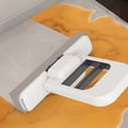 thumbnail image 4 of XIPYYKM Self Squeezing Mini Mop, Small Sponge Mop, Wet and Dry Use Cleaning System, Foldable Desktop Mop, One-Hand Squeeze Handle, 4 of 9