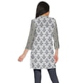 thumbnail image 3 of Moomaya Poly Crepe Mini Kurta Summer Tunic Printed Short Kurtis For Women, 3 of 5