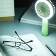 thumbnail image 2 of Mini Portable Fan,Handheld Fan with LED - Personal USB Rechargeable Fan Electric Fan for Office Room Outdoor Household Traveling, 2 of 2