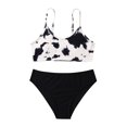 thumbnail image 1 of CHUANK 8-12Years Girl Bikini Bathing Suit Set 2 Piece Beach Swimsuit, 1 of 7