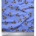 thumbnail image 1 of Soimoi Modal Satin Fabric Circle,Dot & Prawns Ocean Decor Fabric Printed Yard 42 Inch Wide, 1 of 3