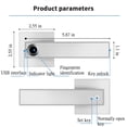 thumbnail image 4 of Cameland Smart Door Lock, Keyless Fingerprint,Fingerprint Lock,Easy Install, Keyless Entry Front Door Lock with Fingerprint,Great For Home, Apartment, Hotel and Office, 4 of 7