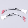 thumbnail image 3 of 2Pcs Car Tweeter Dash Front Speaker Wire Harness Cable Adapter Fit for Toyota Tacoma 2016 2017 2018 2019, 3 of 4