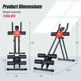thumbnail image 2 of Gymax Adjustable Foldable Core Abdominal Trainer AB Crunch Workout Machine W/Display, 2 of 10